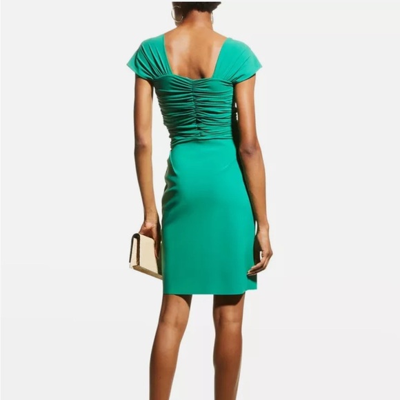 Chiara Boni La Petite Robe Cristal Ruched Sweetheart Mini Dress EU 38 size 2 - Picture 4 of 16